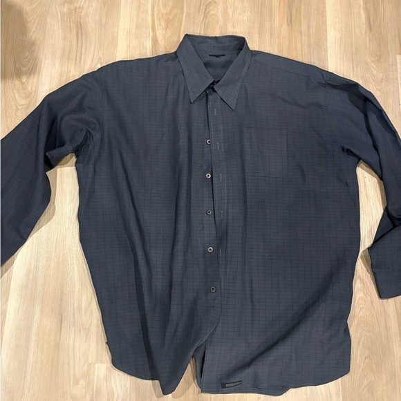 Ted Baker London Black Casual Button Down Shirt - Picture 1 of 12